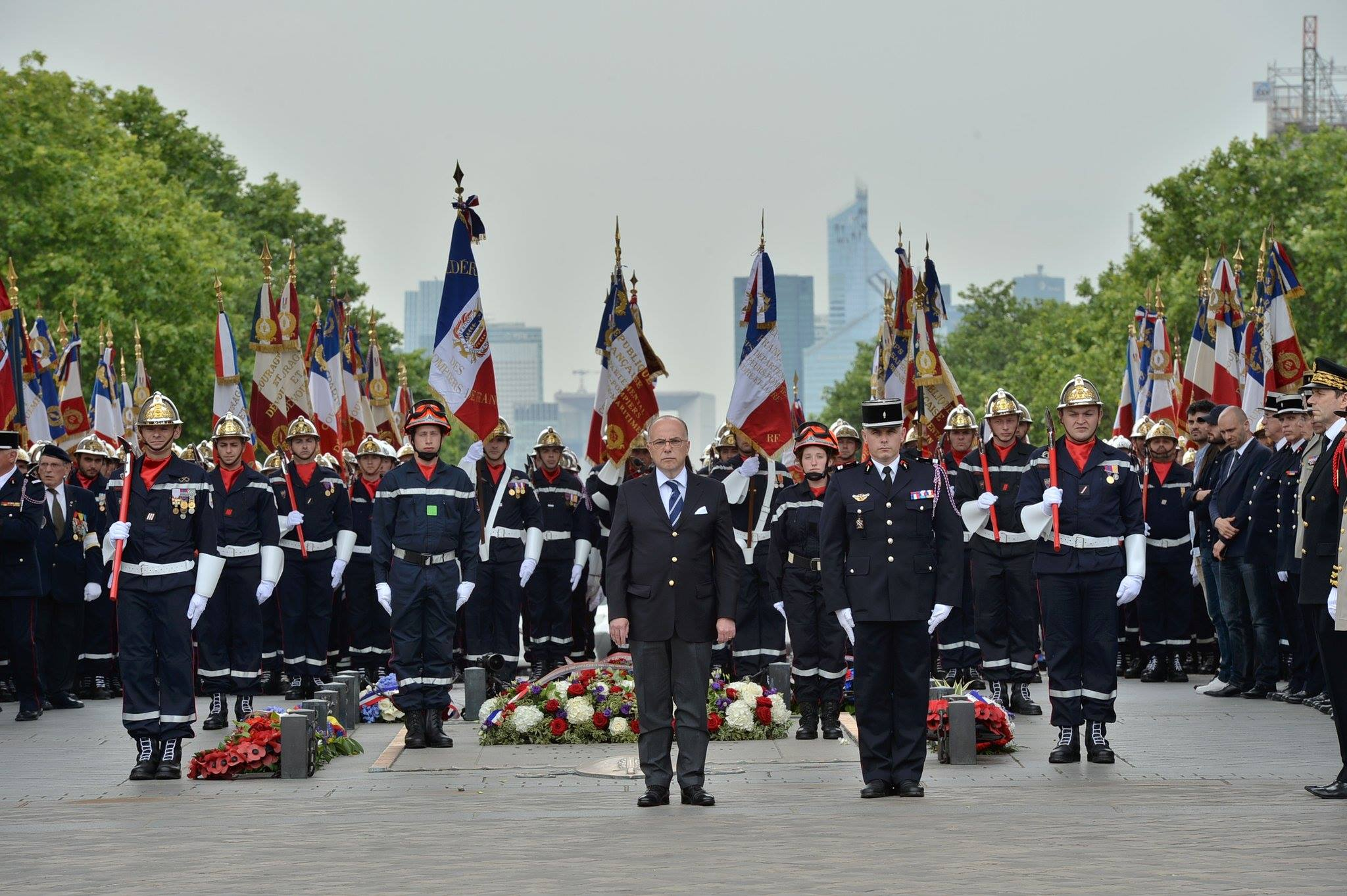 CÉRÉMONIE ARC DE TRIOMPHE